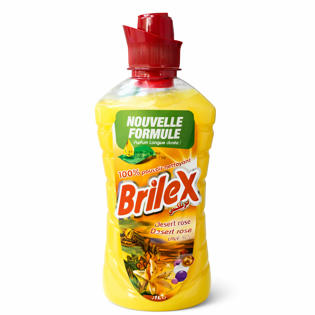 BRILEX Rose du Désert Lave-Sol 1 L – Nettoyant Sol Parfum Floral