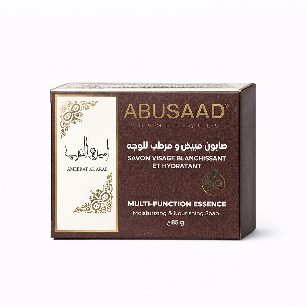Savon Visage ABUSAAD Ameerat Al Arab Bio Active Hydratant & Éclat 85 g