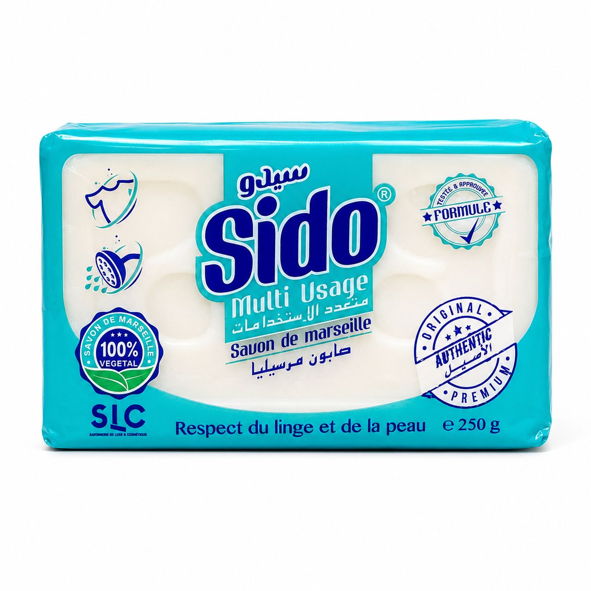 Sido Savon de Marseille Multi Usage 250 g