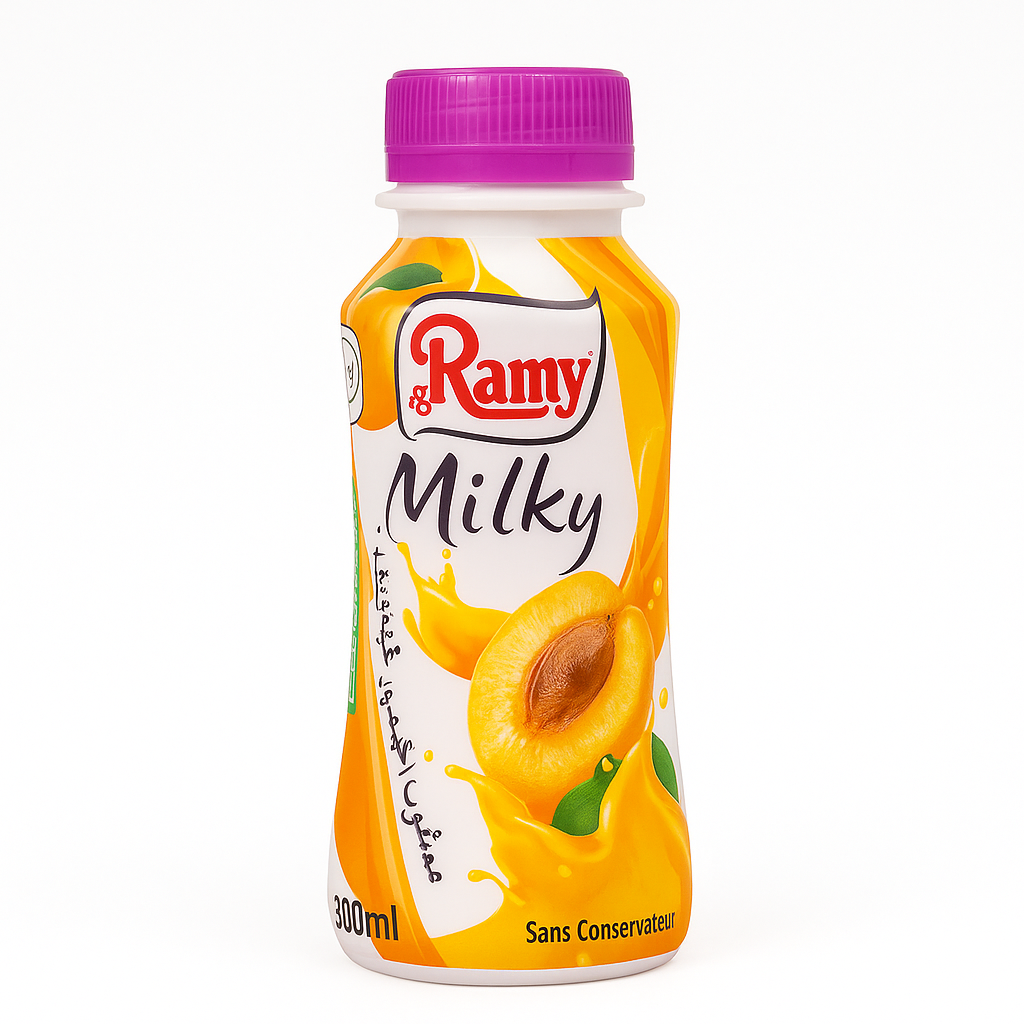 Ramy Milky Abricot 30 cl – Boisson lactée à l'abricot