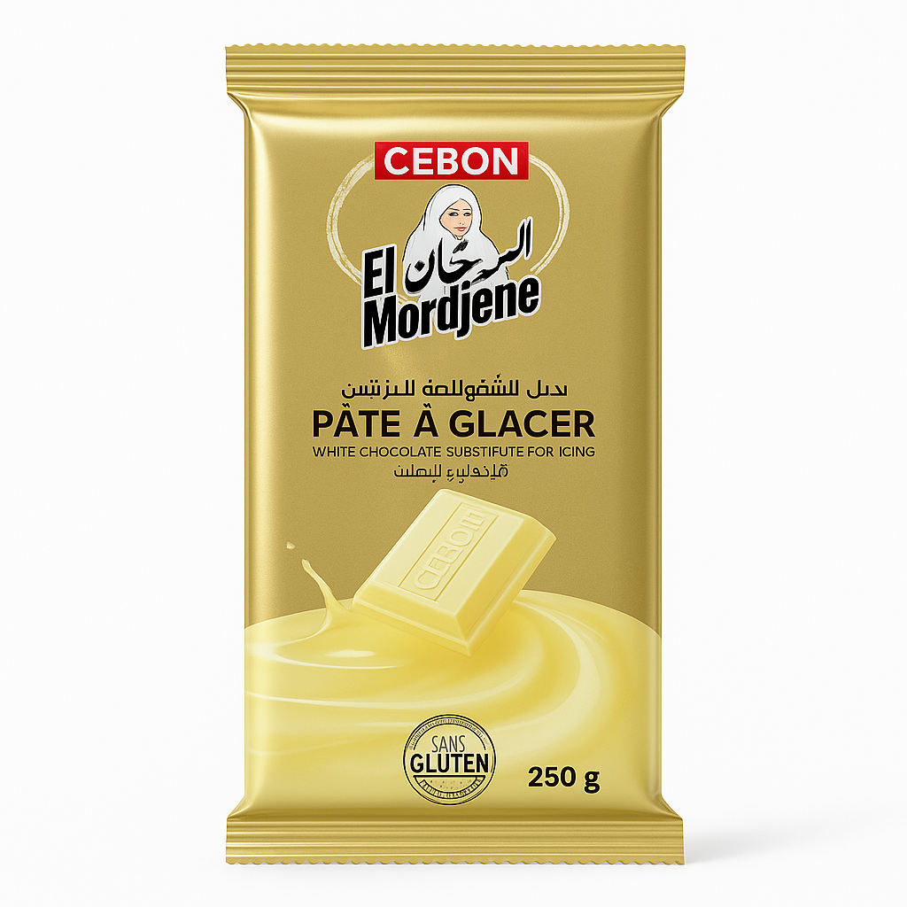 Pâte à Glacer Blanche El Mordjene 250 g pour Pâtisserie