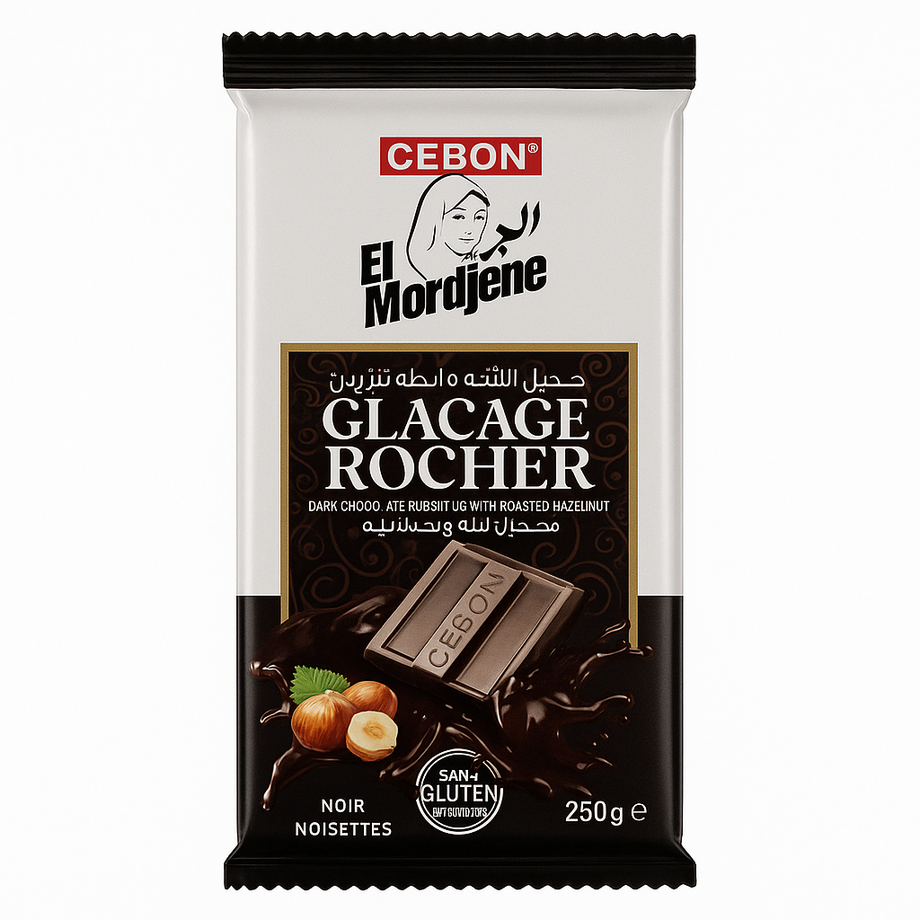 Pâte à Glacer Glaçage Rocher El Mordjene CEBON 250 g