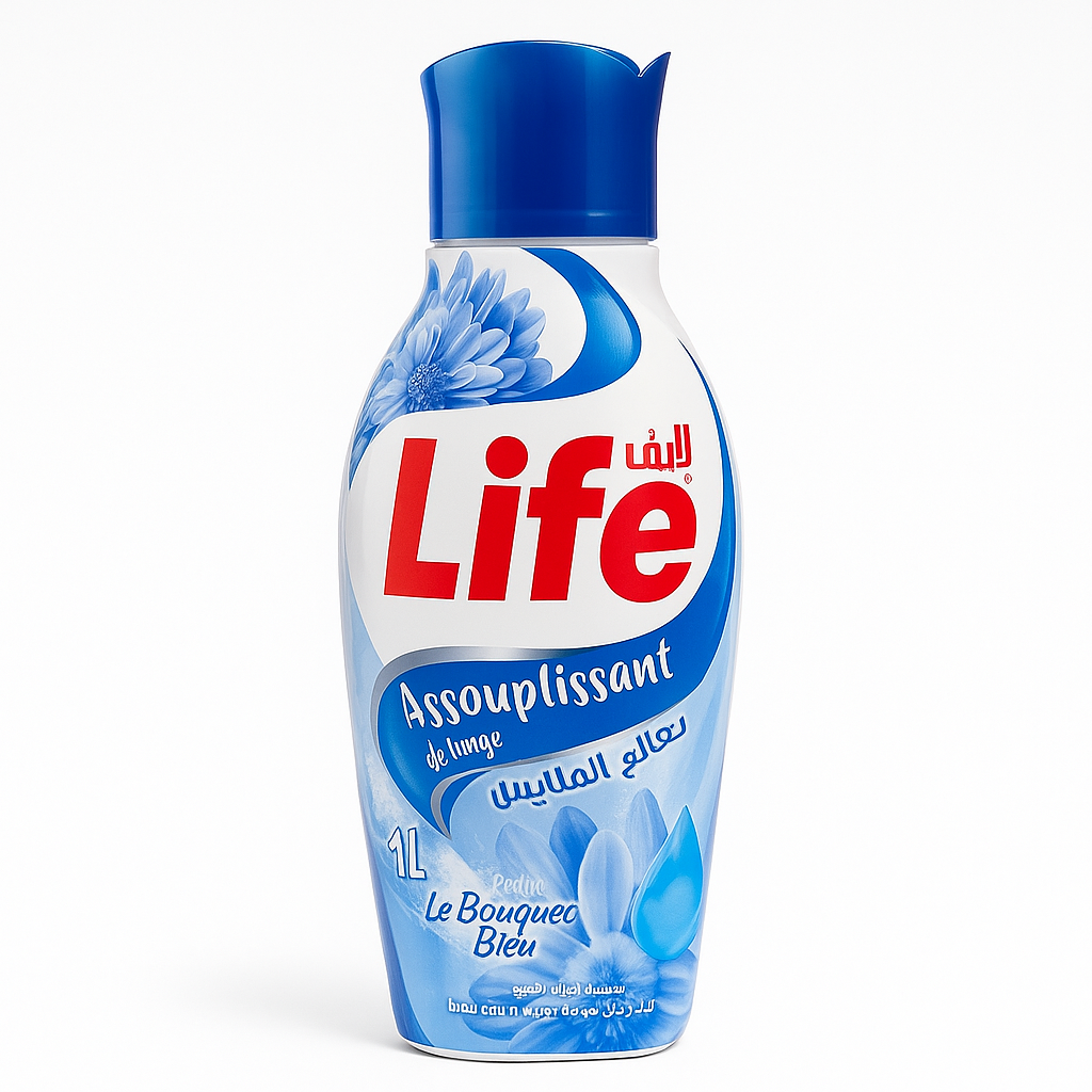 Life Assouplissant Le Bouquet Bleu 1 L