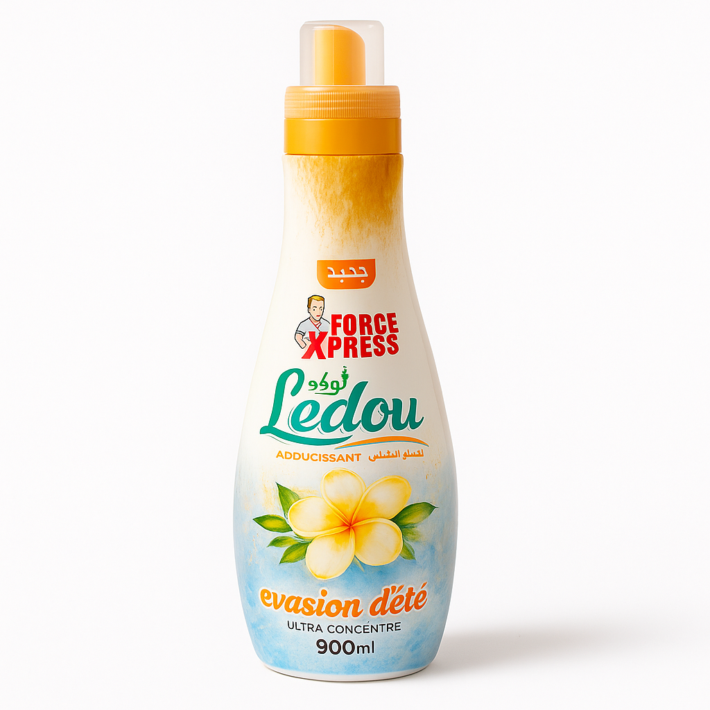 Ledou Force Xpress Assouplissant Évasion d'Été 900 ml