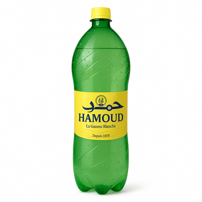 Hamoud Boualem Citron – Boisson gazeuse algérienne (25 cl, 33 cl, 1 L, 1,5 L & 2 L)