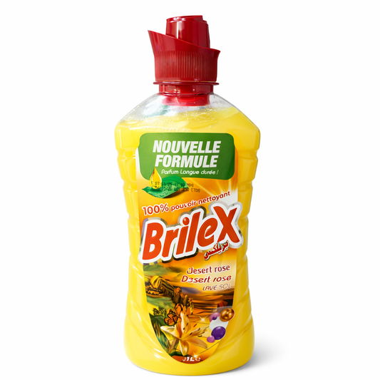 BRILEX Rose du Désert Lave-Sol 1 L – Nettoyant Sol Parfum Floral