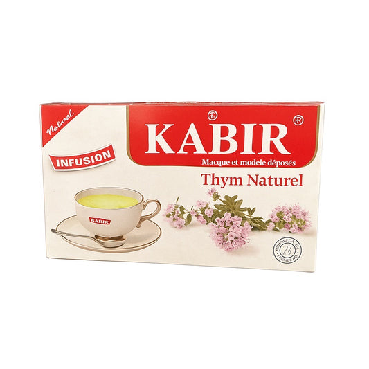 Infusion Kabir Thym Naturel – 12 sachets (72 g)