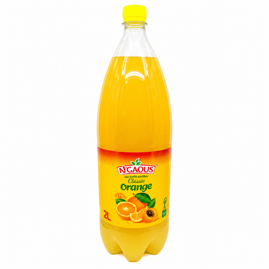 N'Gaous Orange 2 L – Boisson gazeuse algérienne à l'orange