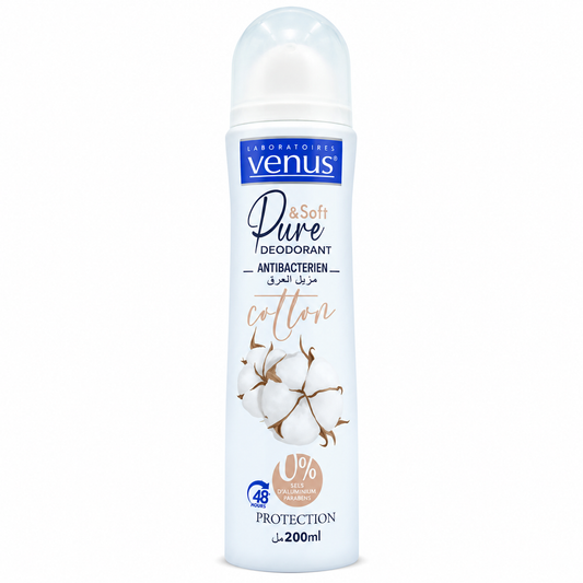 Déodorant Venus Pure & Soft Cotton 200 ml