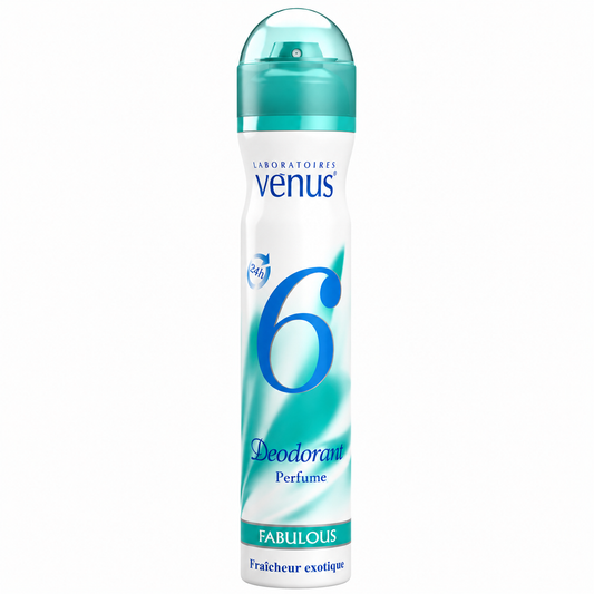 Déodorant Venus N°6 Fabulous Fraîcheur Exotique 200 ml