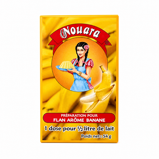 Préparation pour Flan Dessert Banane Nouara 54 g