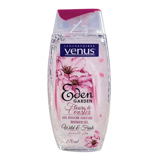Gel Douche Venus Eden Garden Fleurs de Cerisier 270 ml – Parfum Floral & FraîcheurGel Douche Venus Eden Garden Fleurs de Cerisier 270 ml – Parfum Floral & Fraîcheur