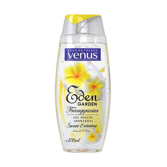 Gel Douche Vénus Frangipanier 270 ml – Parfum Plumeria Eden Garden