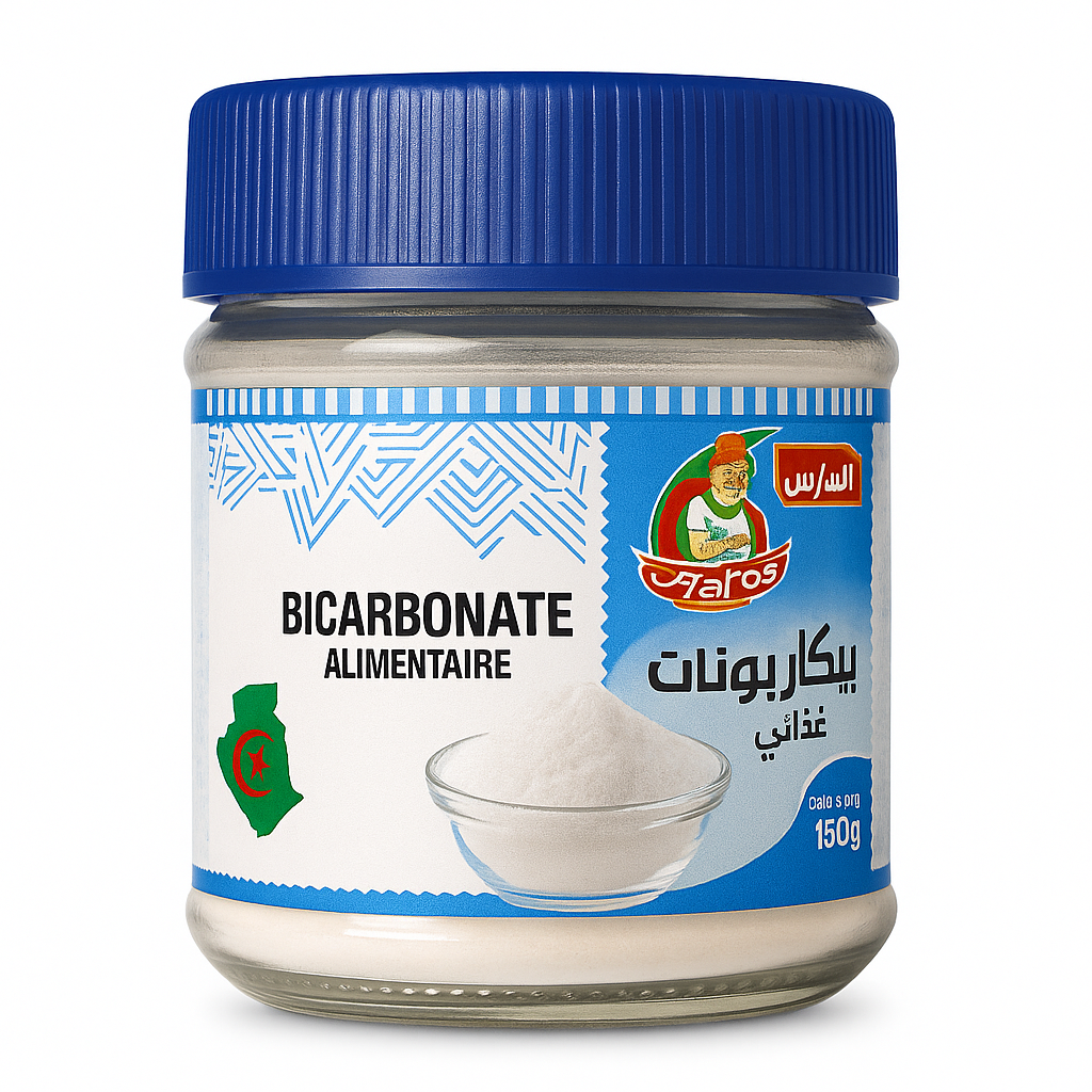 Bicarbonate Alimentaire El Fares 150 g – Pour Cuisine, Pâtisserie & Entretien