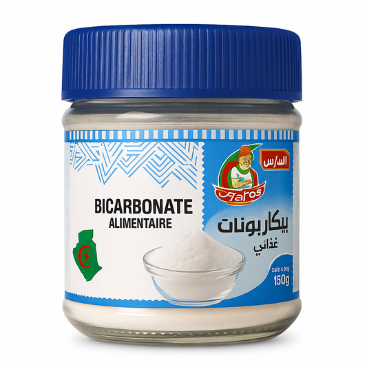 Bicarbonate Alimentaire El Fares 150 g – Pour Cuisine, Pâtisserie & Entretien