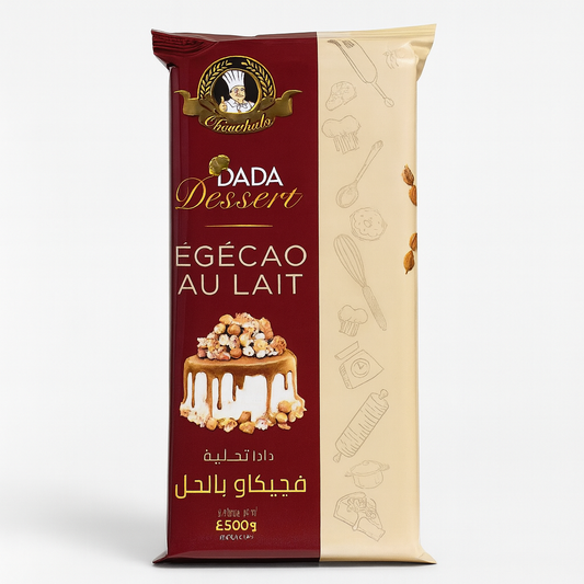 Dada Dessert Chocolada VégéCao au Lait 500 g
