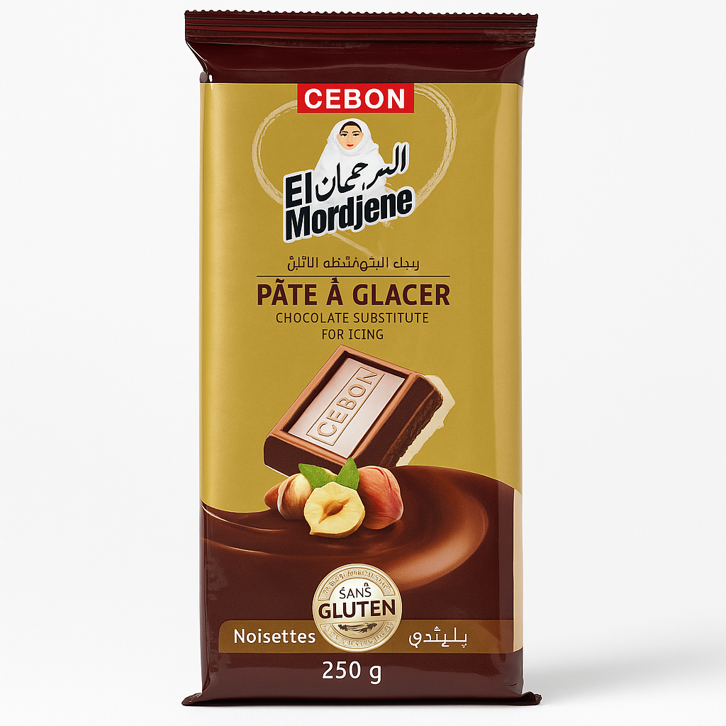 El Mordjene CEBON Pâte à Glacer Noisette 250 g