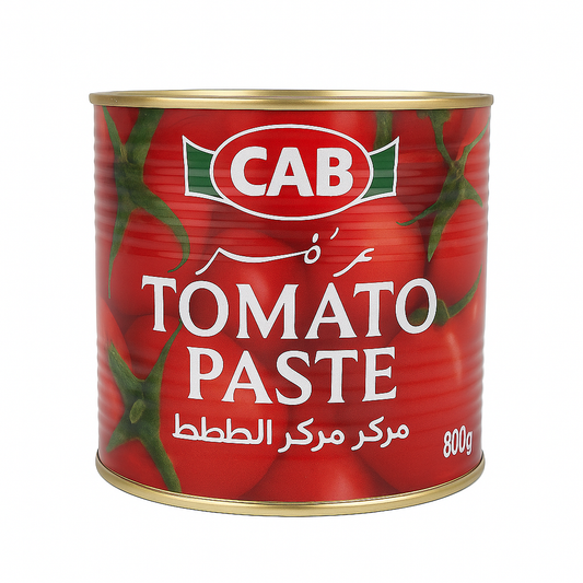 Purée de Tomates Double Concentrée CAB 800 g – 28 % Brix