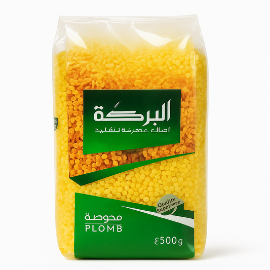 Plomb El Baraka 500 g – Pâtes Traditionnelles Algériennes en Semoule de Blé Dur