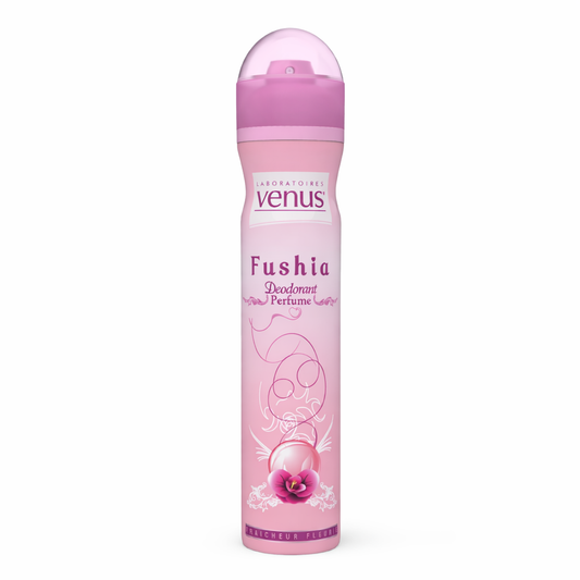 Déodorant Vénus Fushia Spray Floral Protection 24 h 200 ml
