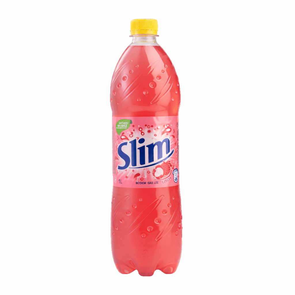 Slim Litchi – Boisson gazeuse au litchi (33 cl & 1 L)