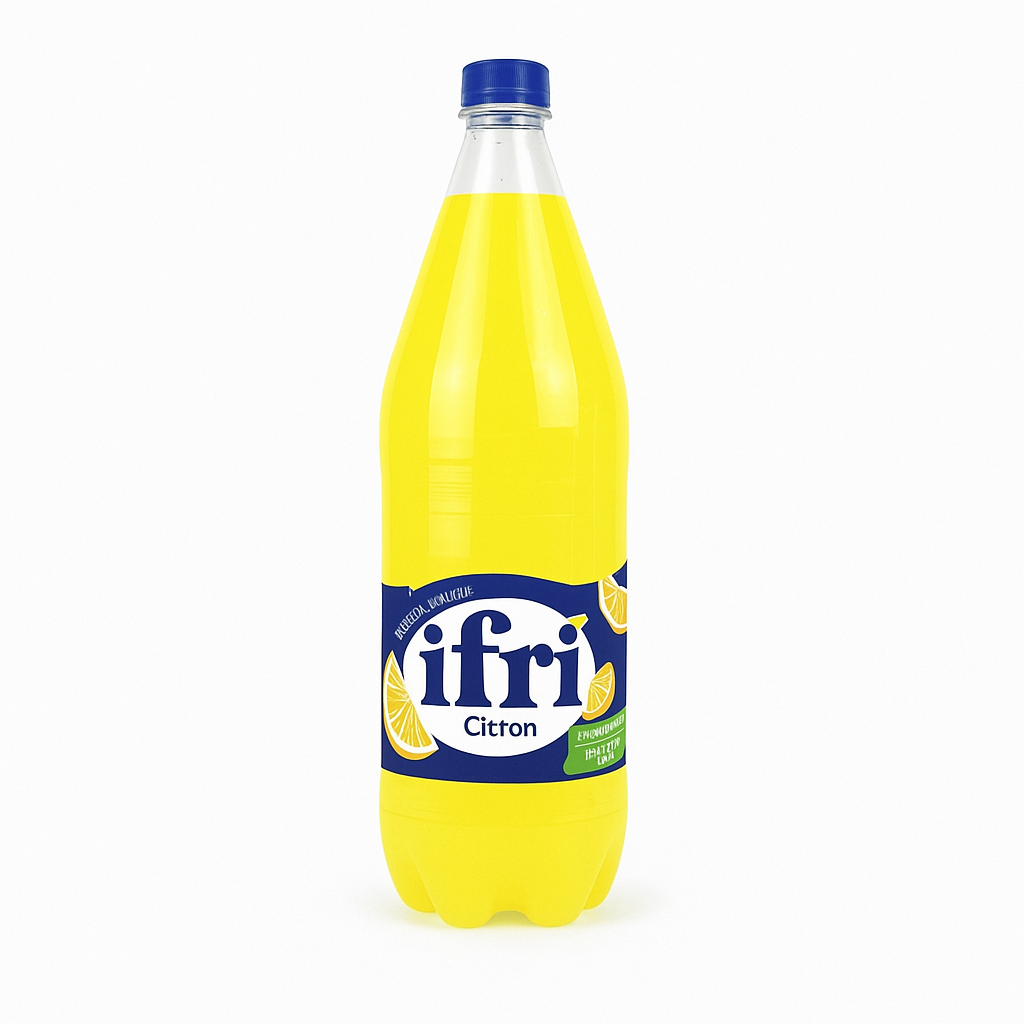 Ifri Citron 1,25 L – Boisson gazeuse algérienne