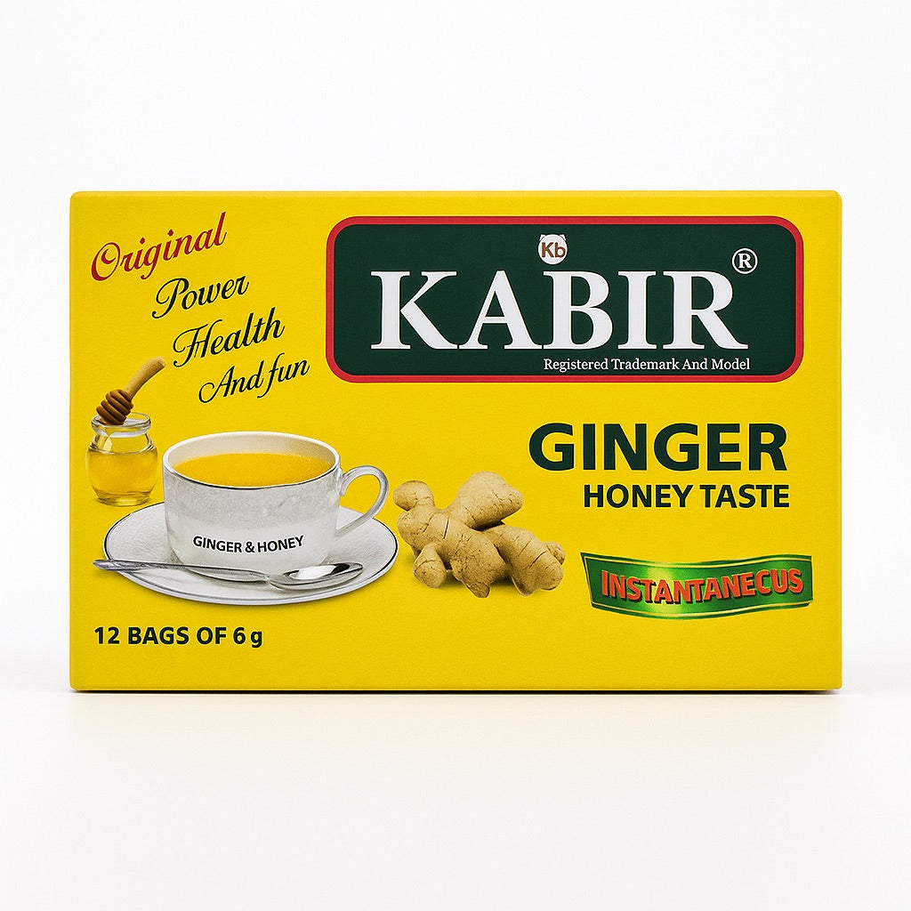 Infusion Kabir Gingembre & Miel – 12 sachets (72 g)