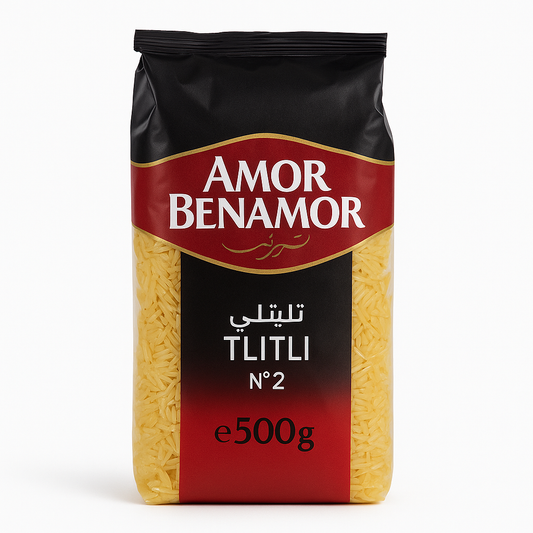 Tlitli Pâtes de l'Est Agrôdiv 500 g – Pâtes Traditionnelles Algériennes