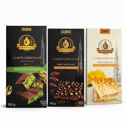 Lamo's Chocolate – Tablettes Gourmandes (80 g & 200 g)