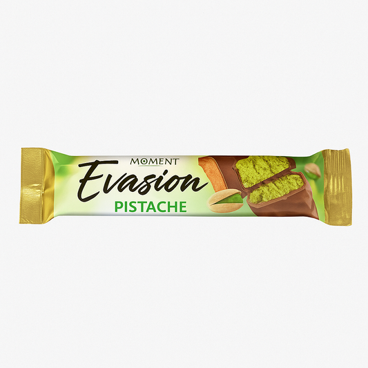 Barre Chocolatée Palmary Évasion Pistache Feuillantine 37 g