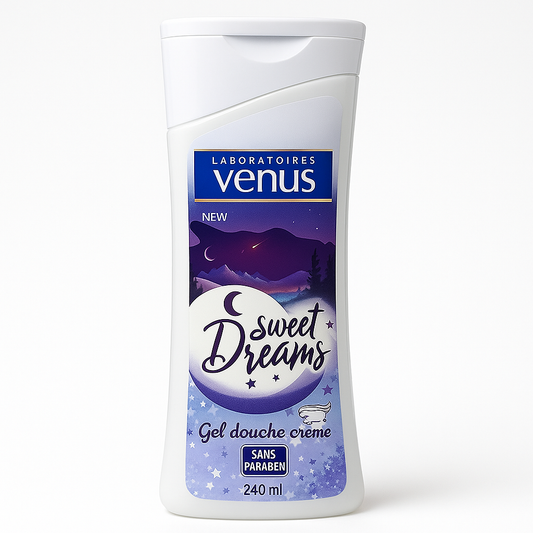 Crème de Douche Vénus Sweet Dream 240 ml – Douceur & Hydratation