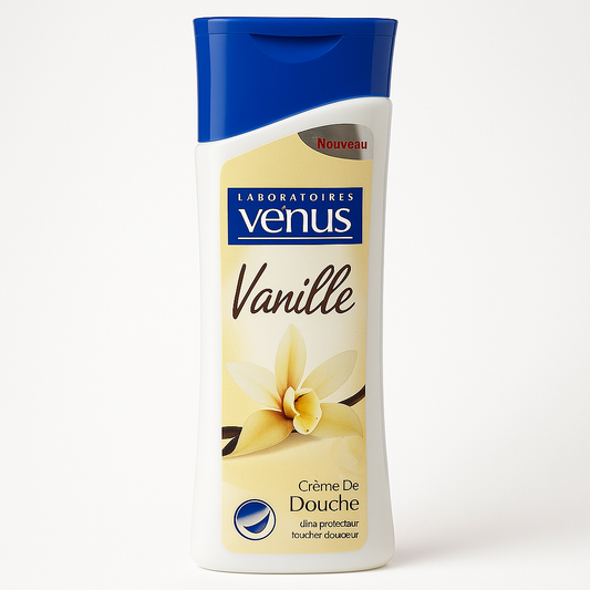Crème de Douche Vénus Vanille 240 ml – Douceur & Hydratation