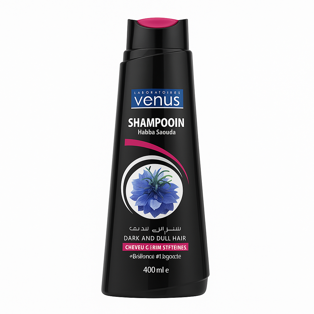 Shampoing Vénus Huile de Nigelle Habba Saouda 400 ml