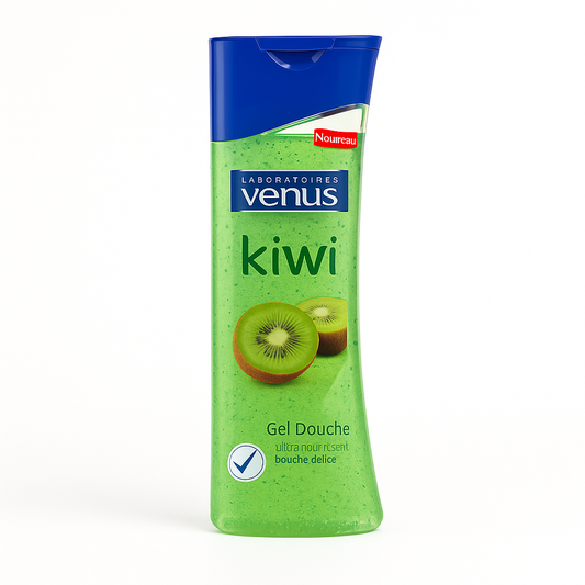 Gel Douche Vénus Kiwi 240 ml – Fraîcheur Fruitée & Soin Quotidien