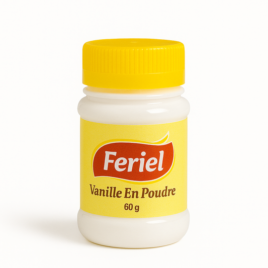 Vanille en Poudre Feriel 60 g pour Gâteaux et Pâtisserie