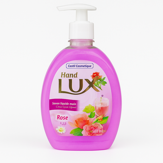 Savon Liquide Mains Hand LUX Rose 500 ml – Douceur & Hydratation