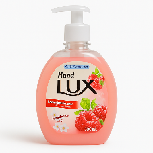 Savon Liquide Mains Hand LUX Framboise 500 ml – Nettoyage Douceur & Parfum Fruité