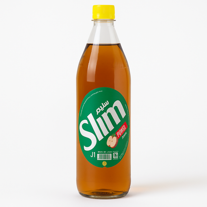 Slim Pomme 1 L – Boisson gazeuse à la pomme