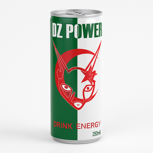 DZ POWER Energy Drink 250 ml – Boisson énergisante gazeuse