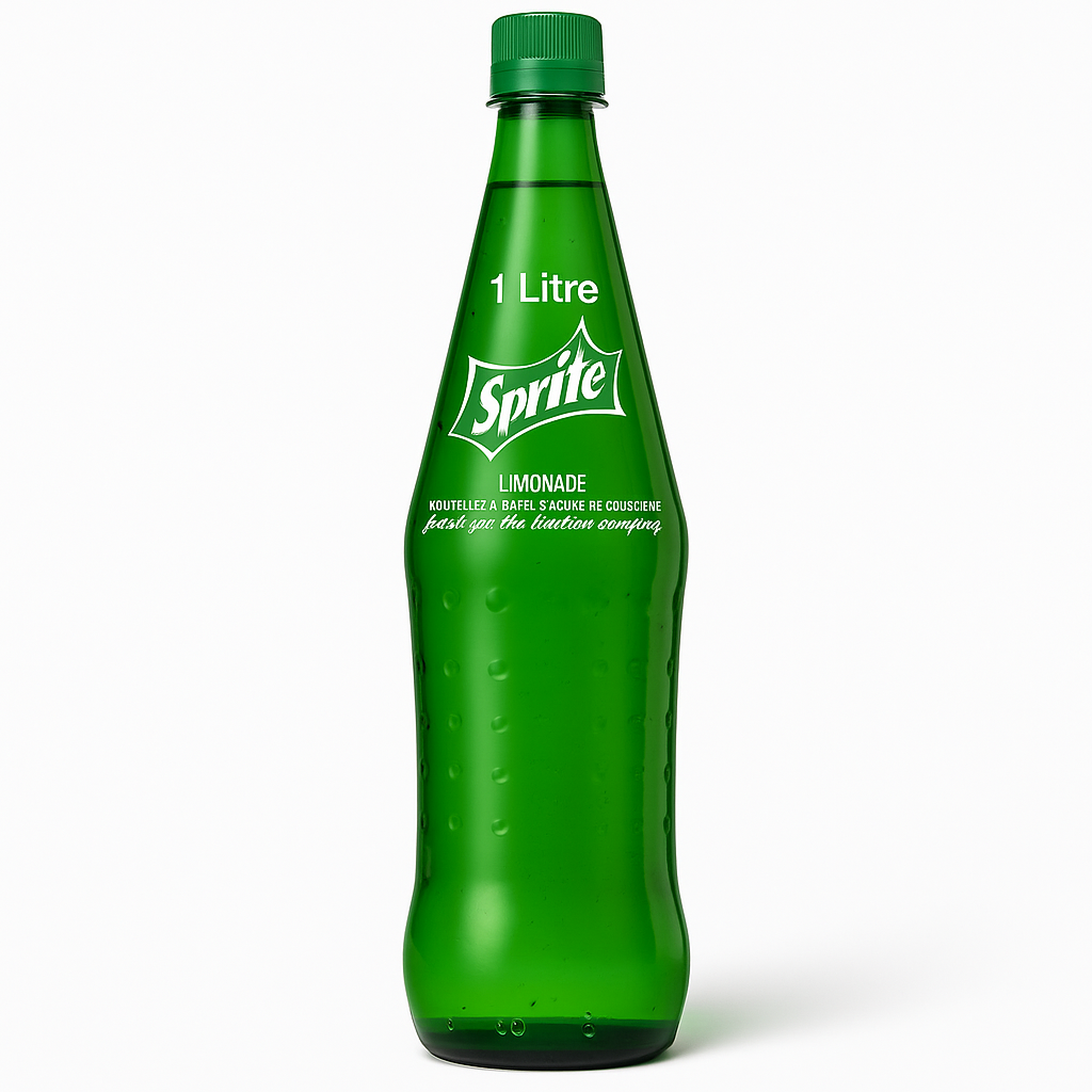 Sprite Algérie 1 L Verre – Boisson gazeuse citron & citron vert