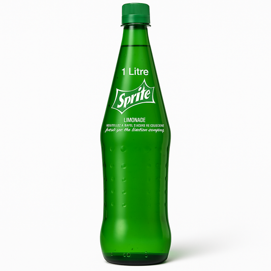 Sprite Algérie 1 L Verre – Boisson gazeuse citron & citron vert