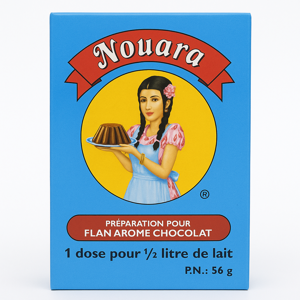 Préparation Flan Chocolat Nouara Dessert 50 g