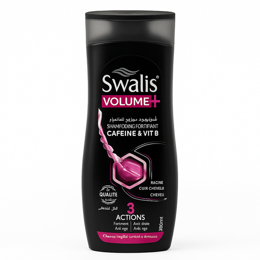 Shampooing Swalis Volume+ Caféine & Vitamine B 330 ml