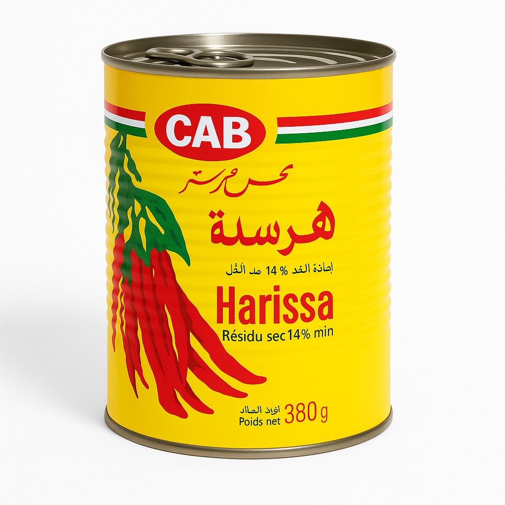 Harissa Amor Benamor 135 g ou 380 g – Pâte de Piment Algérienne