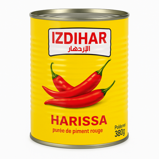 Harissa Izdihar 300 g – Pâte de Piment Rouge Piquante Algérienne