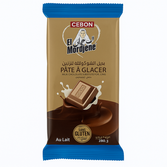 Pâte à Glacer au Lait El Mordjene CEBON 250 g – Chocolat de couverture pour pâtisserie