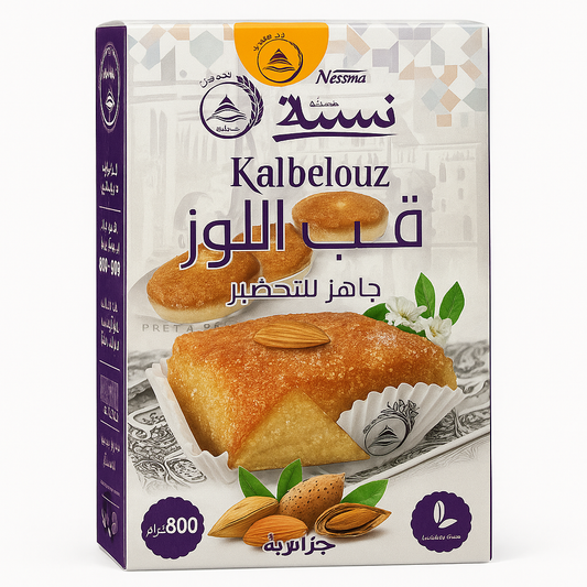 Préparation Kelbelouz Nessma 800 g – Dessert Traditionnel Algérien
