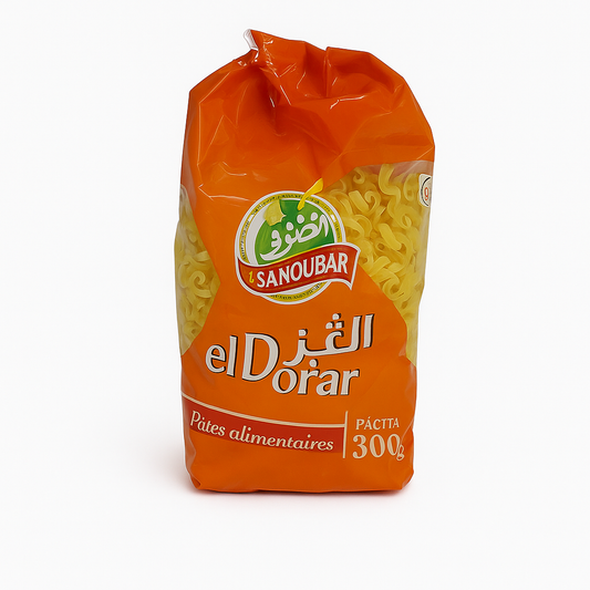Rechta El Dorar El Sanoubar 300 g – Pâtes Traditionnelles Algériennes
