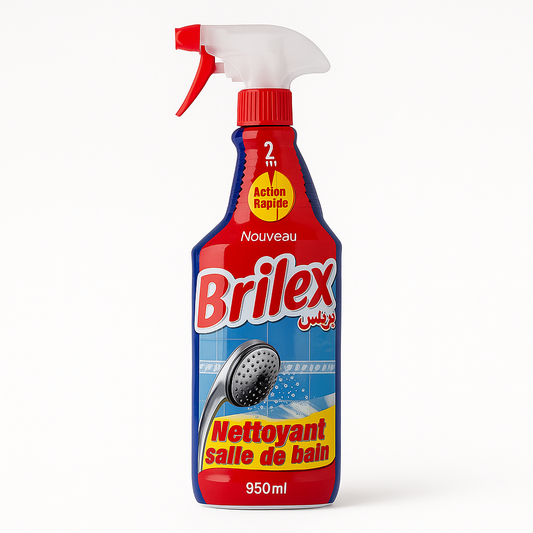BRILEX Nettoyant Salle de Bain 950 ml – Détartrant Antibactérien