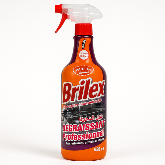 BRILEX Dégraissant Professionnel 950 ml – Nettoyant Cuisine Ultra Puissant